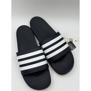 Adidas Adilette Comfort Blue Slip On‎ Slides GZ5892 Men's Sz 18